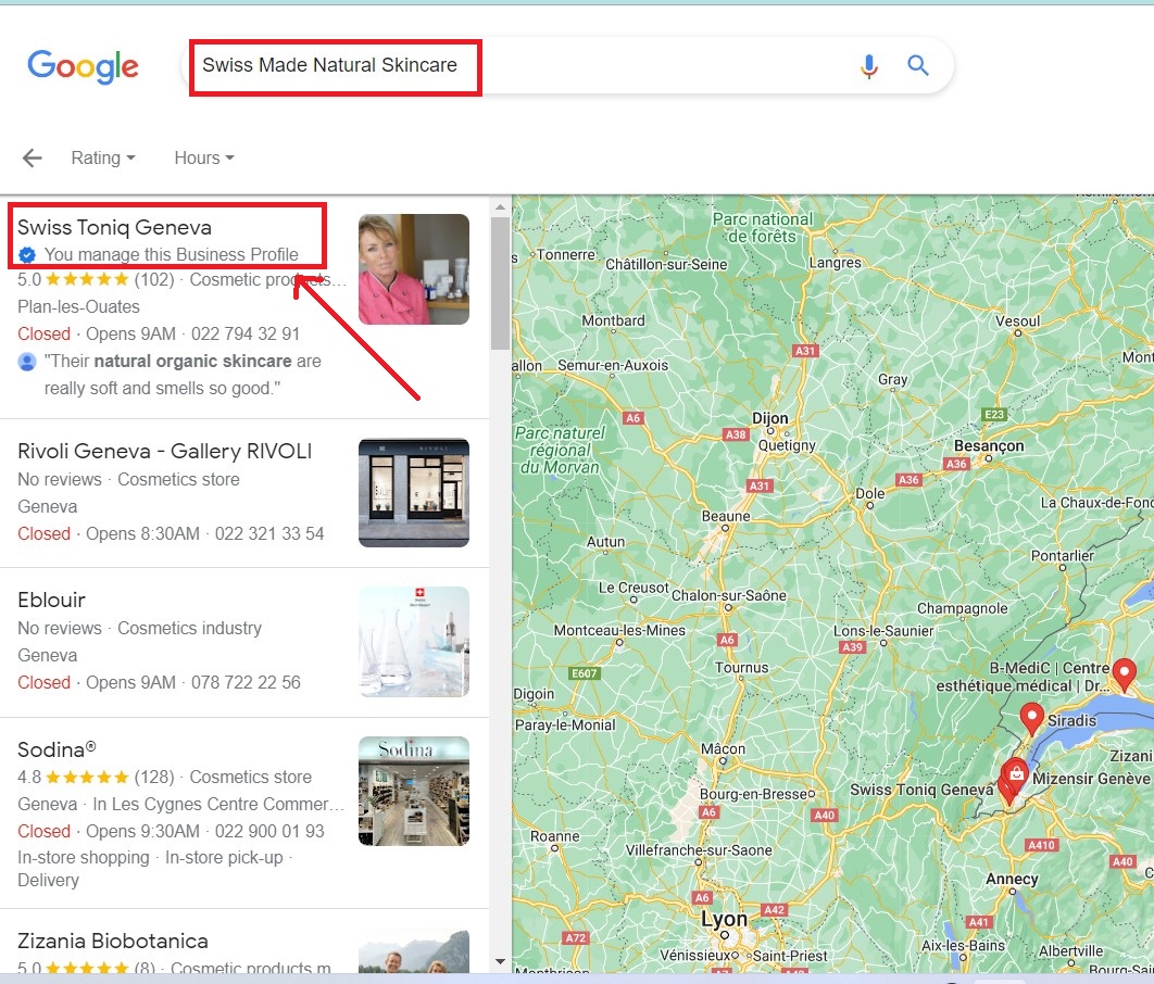 Local Seo services that drive results- Swiss toniq Geneva