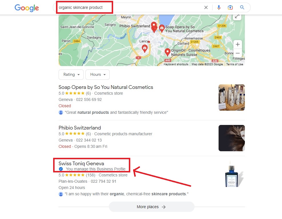 Local Seo services that drive results- Swiss toniq Geneva